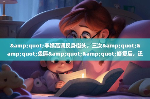 "李嫣高调现身街头，三次""兔唇""修复后，还能看出来手术痕迹吗？"