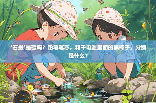 ‘石墨’是碳吗？铅笔笔芯，和干电池里面的黑棒子，分别是什么？