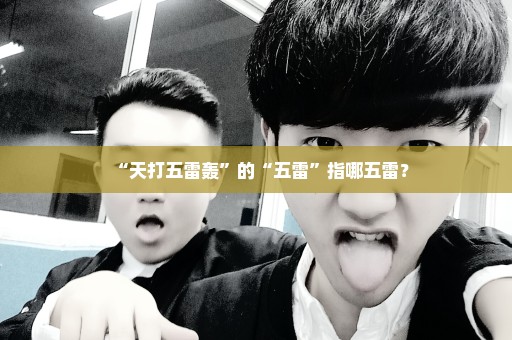“天打五雷轰”的“五雷”指哪五雷？