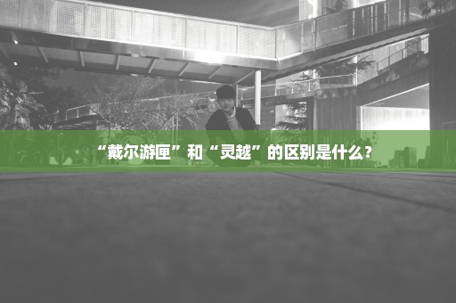 “戴尔游匣”和“灵越”的区别是什么？