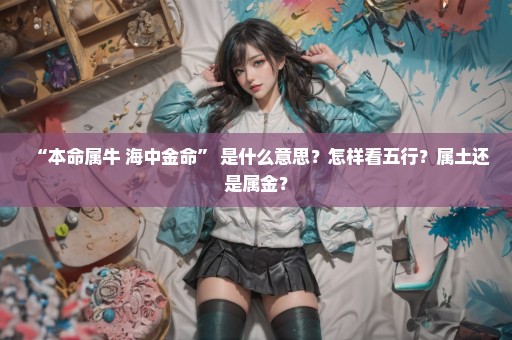 “本命属牛 海中金命” 是什么意思？怎样看五行？属土还是属金？