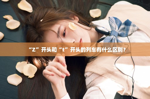 “Z”开头和“t”开头的列车有什么区别？