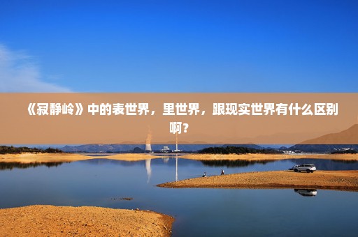 《寂静岭》中的表世界，里世界，跟现实世界有什么区别啊？
