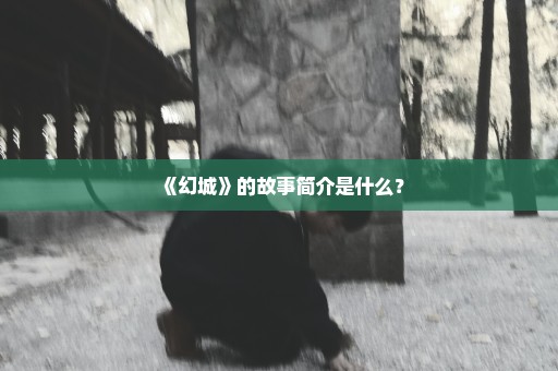 《幻城》的故事简介是什么？