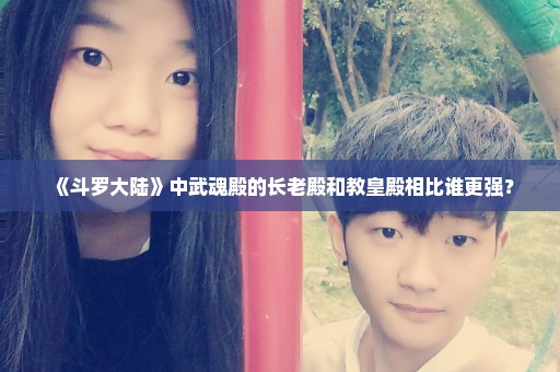 《斗罗大陆》中武魂殿的长老殿和教皇殿相比谁更强？