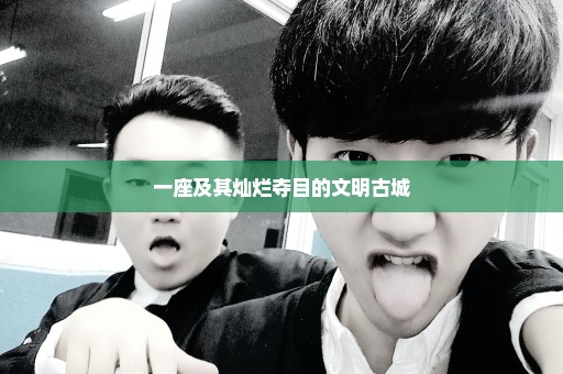 一座及其灿烂夺目的文明古城