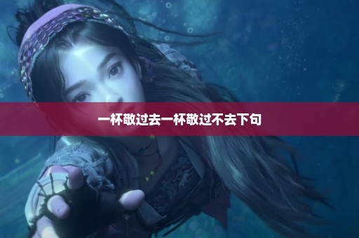 一杯敬过去一杯敬过不去下句