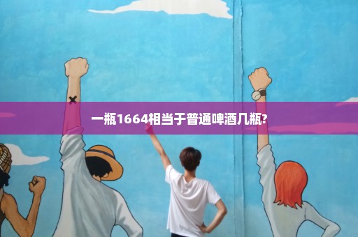 一瓶1664相当于普通啤酒几瓶?