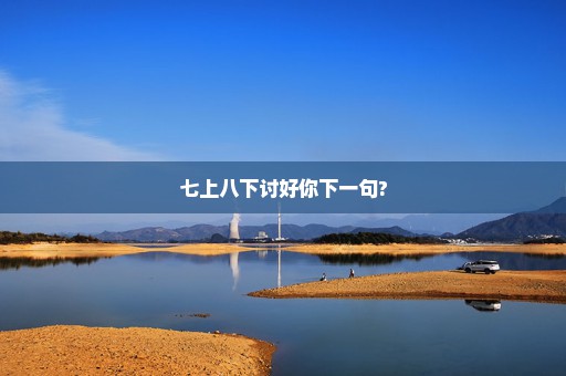 七上八下讨好你下一句?
