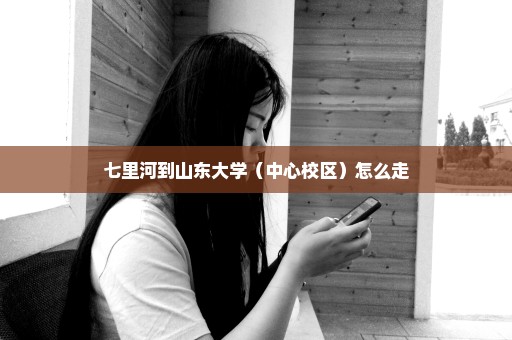 七里河到山东大学（中心校区）怎么走
