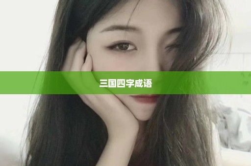 三国四字成语