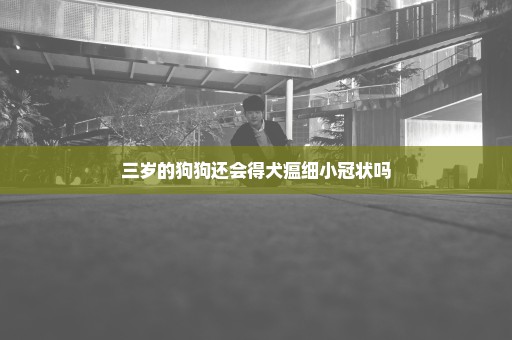 三岁的狗狗还会得犬瘟细小冠状吗
