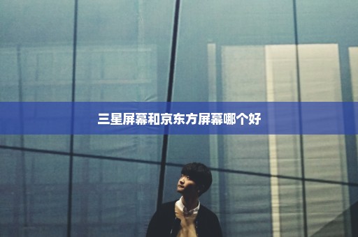 三星屏幕和京东方屏幕哪个好
