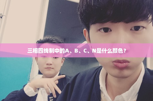 三相四线制中的A、B、C、N是什么颜色？