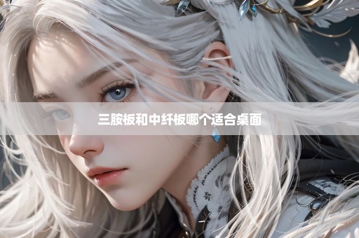 三胺板和中纤板哪个适合桌面