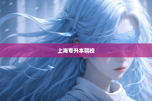 上海专升本院校