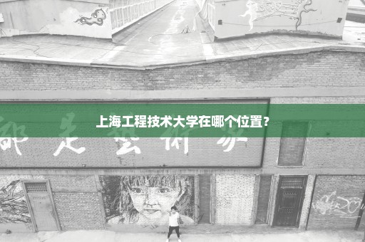 上海工程技术大学在哪个位置？