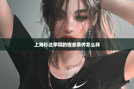 上海杉达学院的宿舍条件怎么样