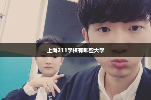 上海211学校有哪些大学