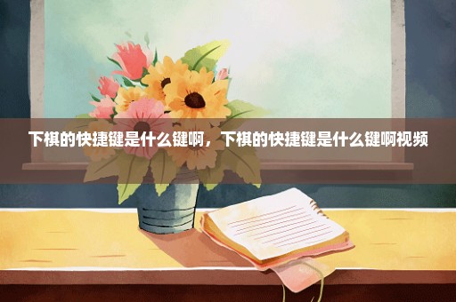 下棋的快捷键是什么键啊，下棋的快捷键是什么键啊视频 