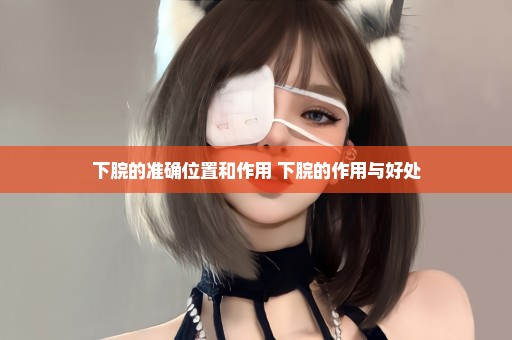 下脘的准确位置和作用 下脘的作用与好处