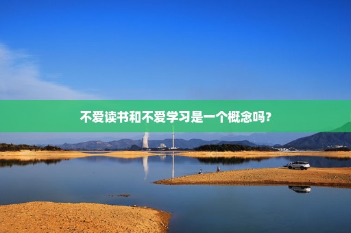不爱读书和不爱学习是一个概念吗？