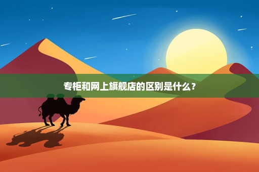专柜和网上旗舰店的区别是什么？