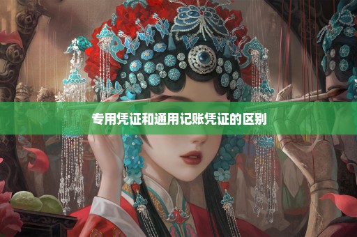 专用凭证和通用记账凭证的区别