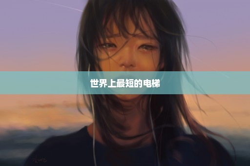 世界上最短的电梯