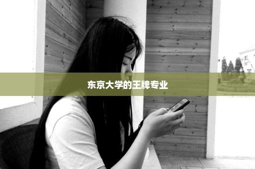 东京大学的王牌专业