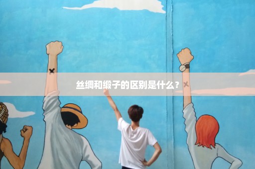 丝绸和缎子的区别是什么？