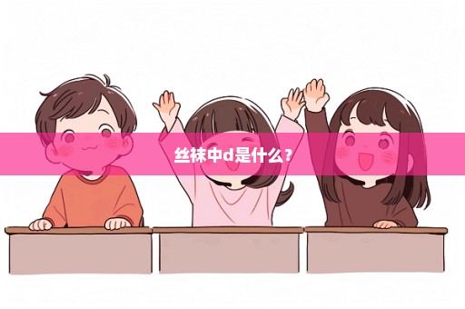 丝袜中d是什么？