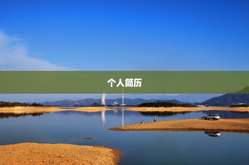 个人简历
