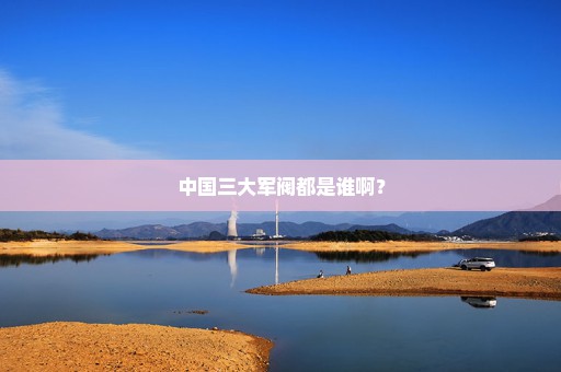 中国三大军阀都是谁啊？