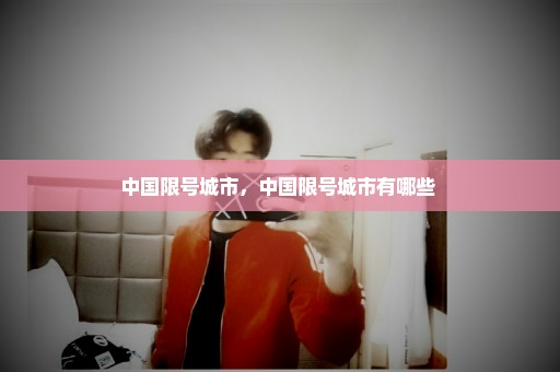 中国限号城市，中国限号城市有哪些 