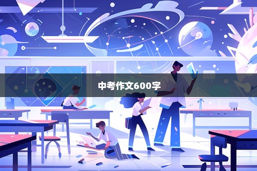 中考作文600字