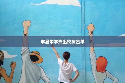 丰县中学杰出校友名单