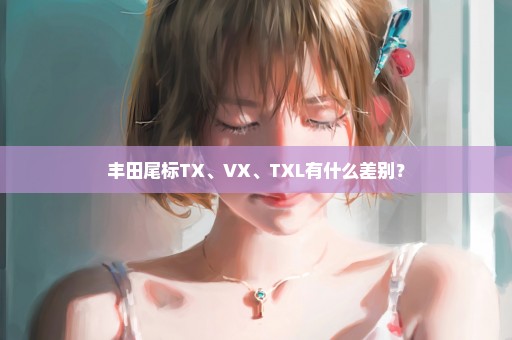 丰田尾标TX、VX、TXL有什么差别？