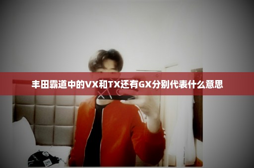 丰田霸道中的VX和TX还有GX分别代表什么意思