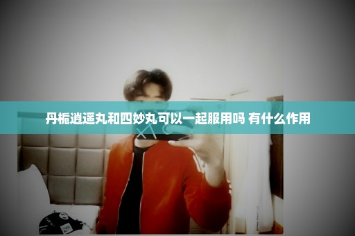 丹栀逍遥丸和四妙丸可以一起服用吗 有什么作用