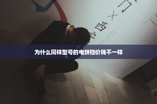 为什么同样型号的电饼铛价钱不一样