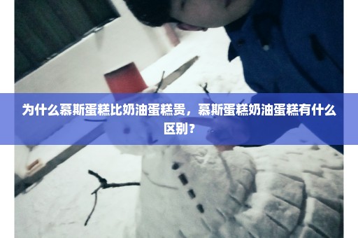 为什么慕斯蛋糕比奶油蛋糕贵，慕斯蛋糕奶油蛋糕有什么区别？