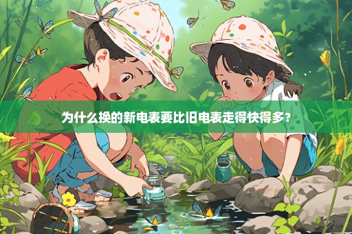 为什么换的新电表要比旧电表走得快得多？