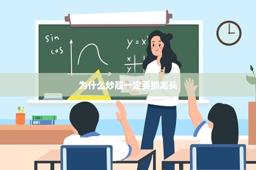 为什么炒股一定要抓龙头