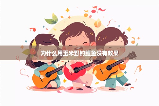 为什么用玉米野钓鲤鱼没有效果