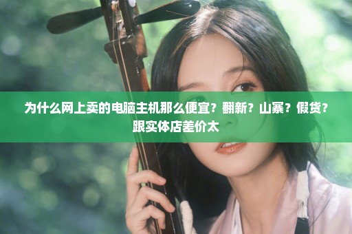 为什么网上卖的电脑主机那么便宜？翻新？山寨？假货？跟实体店差价太