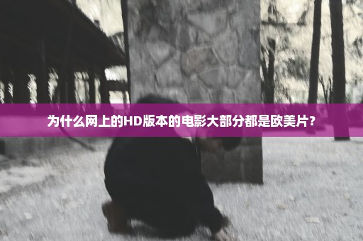 为什么网上的HD版本的电影大部分都是欧美片？