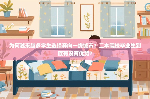 为何越来越多学生选择奔向一线城市？二本院校毕业生到底有没有优势？