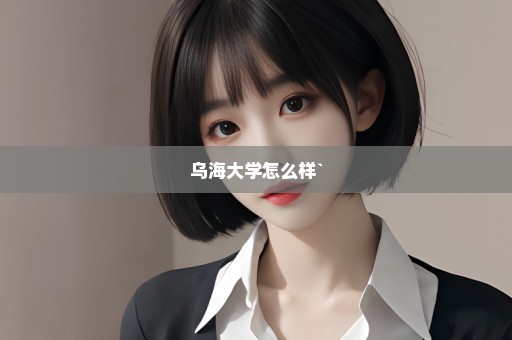 乌海大学怎么样`