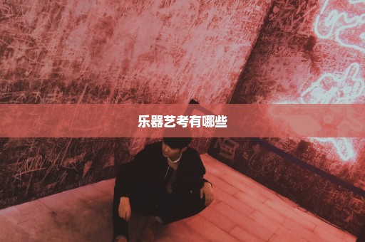 乐器艺考有哪些